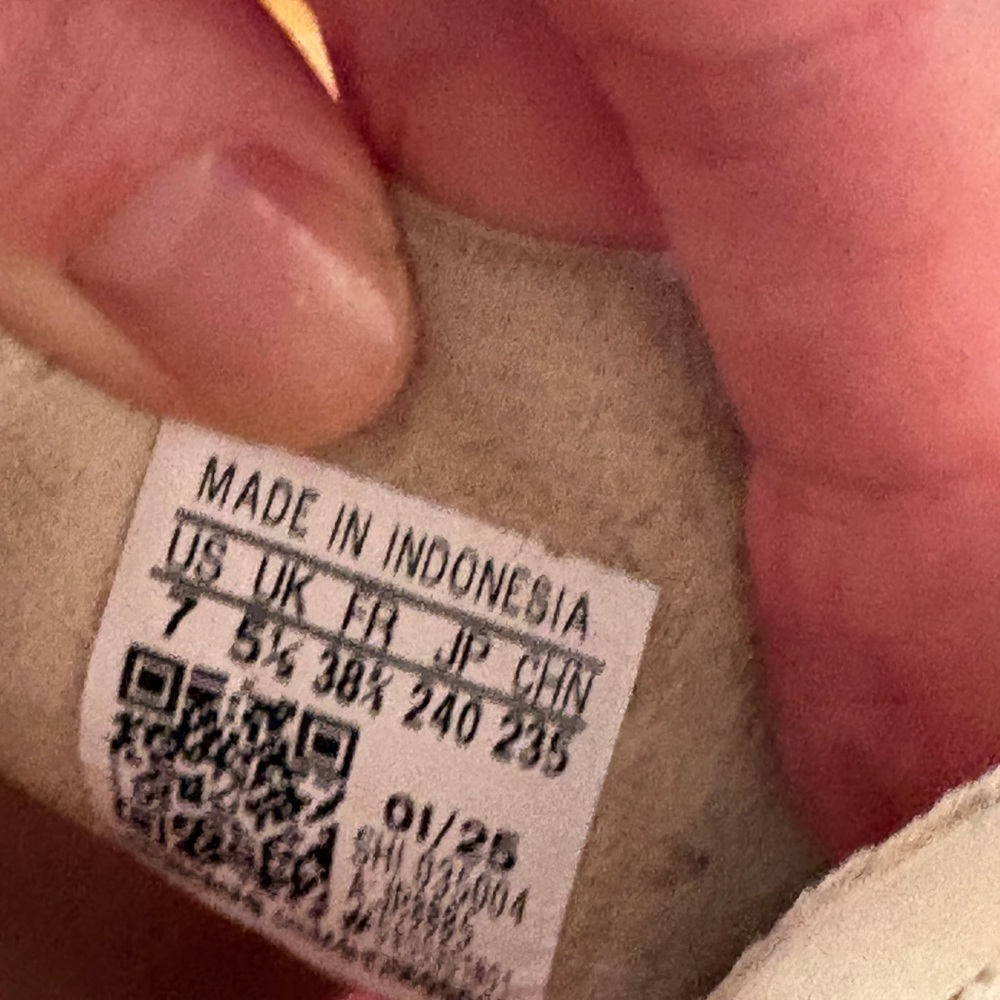 Adidas originals x Liberty London Gazelle Bold (LIKE NEW) - Picture 7 of 10